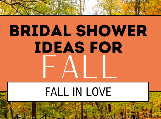 Fall In Love with these tips and ideas to throw a fantastic Fall Bridal Shower! A complete list of everything you need to have an amazing Fall Bridal Shower.
