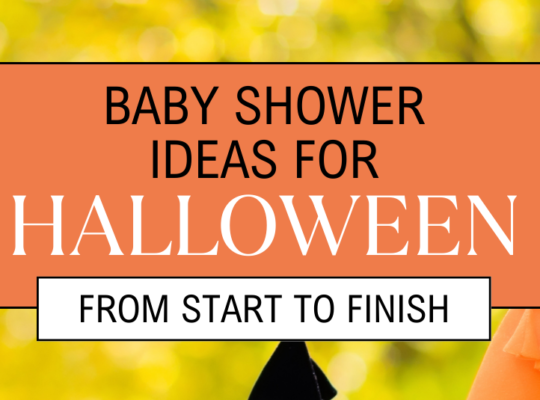 A list of everything you need to throw a halloween baby shower from amazon. A little boo is almost due!