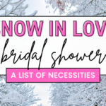 31 Cozy Things For Your Snow In Love Bridal Shower 2024