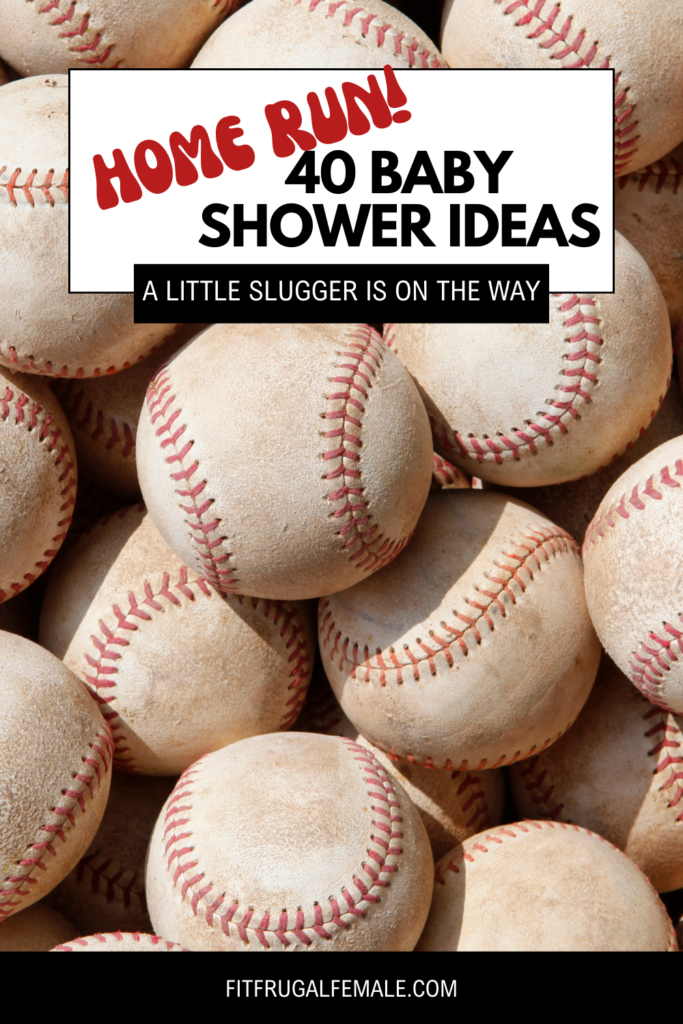 A little slugger is on the way! Everything you need to hit your baseball baby shower out of the park. 40 essential baby shower ideas!