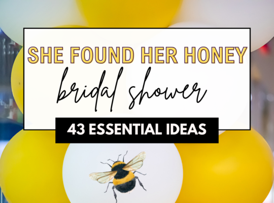 Celebrate the bride to bee with a bee themed bridal shower! A complete list of essentials for a bee bridal shower from Amazon.