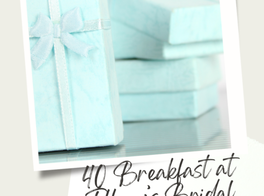 Happy girls are the prettiest! Celebrate the bride to be with these 40 essential items for a Breakfast at Tiffany's bridal shower.