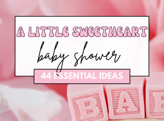 A little sweetheart is on the way! Let's shower the parents to be with 44 items and ideas for your valentines baby shower.