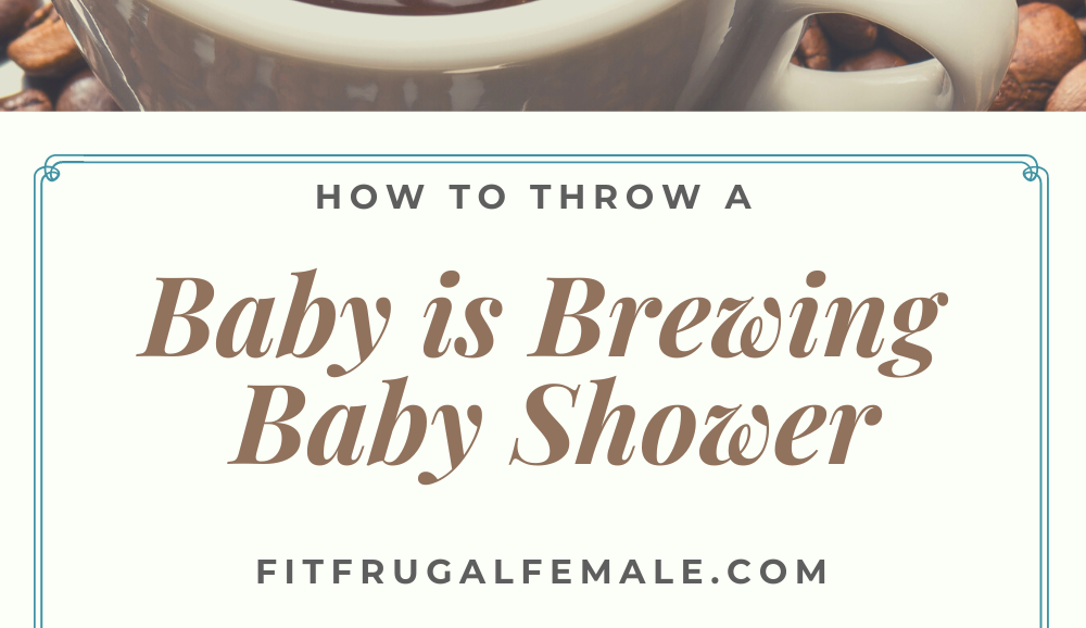 A baby is brewing! All of the essential items you need to host a baby shower for coffee loving parents to be.