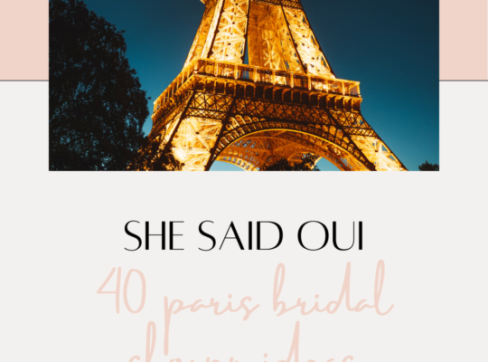 She said oui! Get ready to say "ooh la la" to the bride with everything you need for a Paris Bridal Shower.