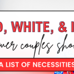 36 Red White and I Do Items for a Patriotic Bridal Shower 2024